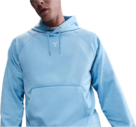 Nike Kobe Therma-FIT Pullover Hoodie (HJ8109-422, Psychic Blue/Psychic Blue/White)