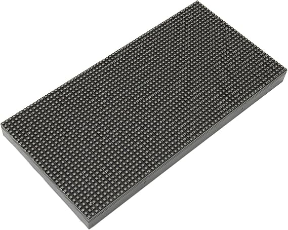 Jectse LED Matrix Panel, 4096 Individual RGB LEDs 64x32 Pixels Full Color RGB Matrix LED Board, 3mm Pitch, Brightness Adjustable Custom Digital Display Board for Shop Advertising