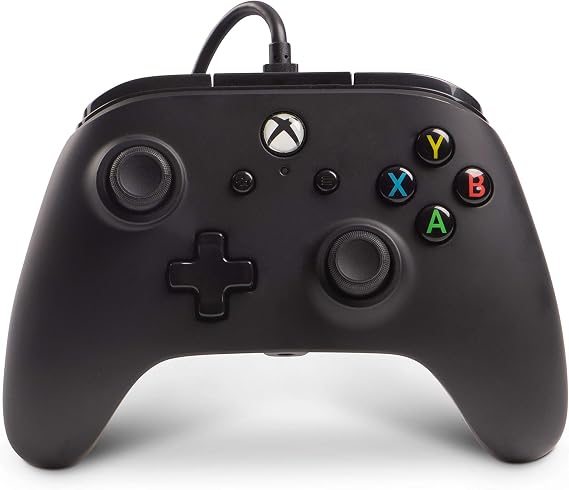 PowerA Wired Controller Officially Licensed By Microsoft And Compatible With Xbox Onexbox One Sxbox One X And Windows 10 - Black