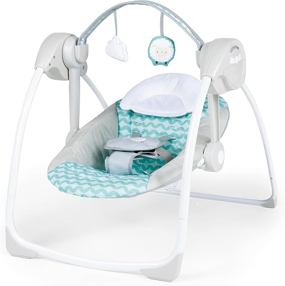 Ingenuity: Ity by Ingenuity Swingity Salıncak Kolay Katlanır Portatif Bebek Salıncağı - Goji