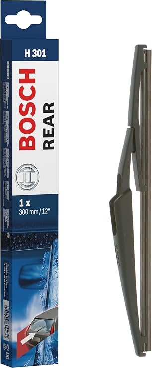 Bosch Rear Arka Silecek Alfa Romeo Mito (2011-2018), Dacia Duster (2010-2018), Hyundai Bayon (2021-), i20 (2020-), Opel Mokka, Corsa (2019-), Peugeot 208, 2008 (2019-) [300 mm] H301 3397004629