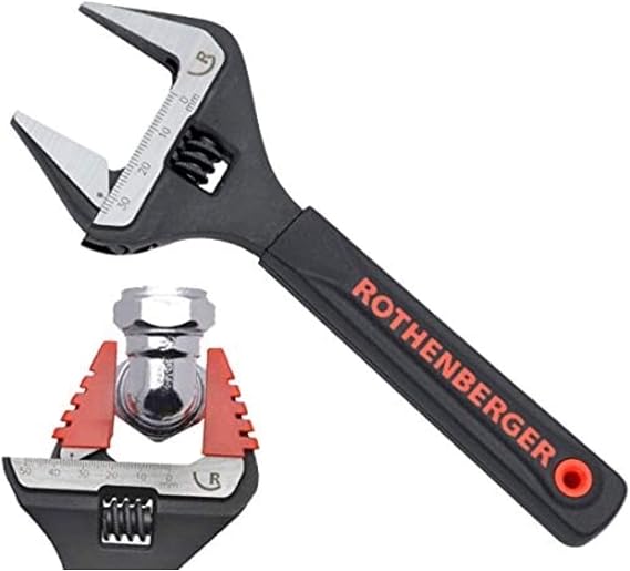 Rothenberger Wide Jaw Wrenches up to 50mm - 70461-7.0461