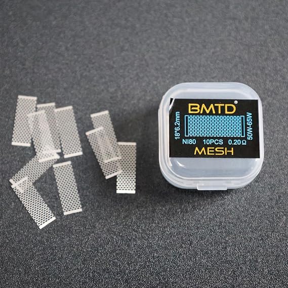 10Pcs Ni80 KA1 Mesh Coils Coil For Zeus X Mesh RTA 18 * 6.2mm (Ni80 0.2ohm)