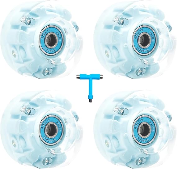 inline skate replacement wheels, quad roller skate wheels, 4 roller skate wheels skate wheels, high elastic silent skate replacement wheels for double row skates