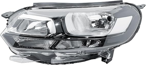 LONGLING Replacement Passenger Left Side N/S Headlight Head Lamp Electric Adjustment for Vauxhall Vivaro Citroen Dispatch 2016-2023 Fiat Scudo 2023-2024