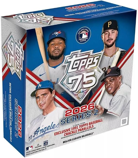 2026 Topps MLB Series 2 Baseball Trading Card Mega Box