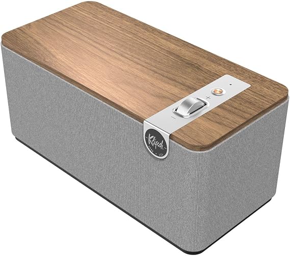 Klipsch The One Plus Premium Bluetooth Speaker System Walnut
