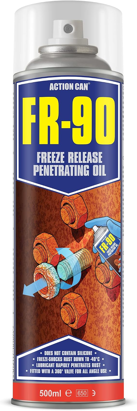 Action Can FR-90 Freeze Release Penetrating Oil 500ml