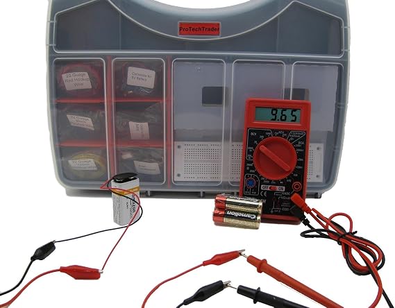 Make: Electronics Component Kit 1 Deluxe 2nd ED Pack Experiments 1-11 Charles Platt
