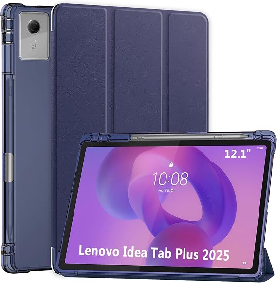 ProCase Case for Lenovo Idea Tab Plus 12.1 Inch 2025, Protective Slim Smart