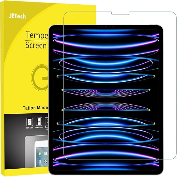 JETech Screen Protector for iPad Pro 12.9" 6/5/4/3, 1-Pack