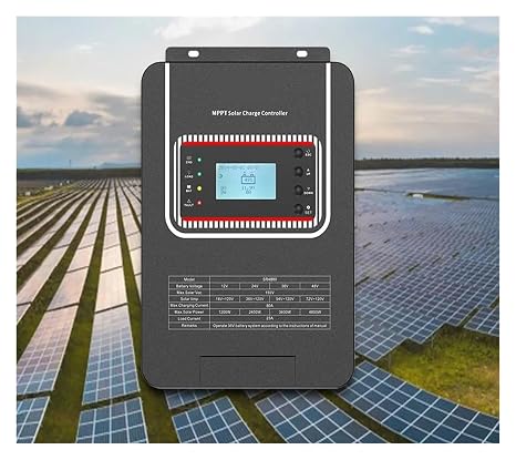 MPPT Solar Charge Controller 80A 100A 12V 24V 36V 48V Fan Cooling Home Energy Storage(100A)