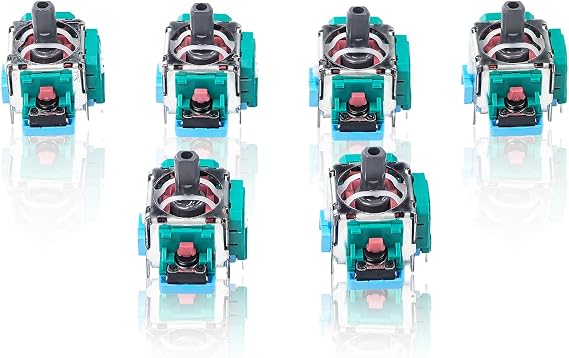 Flylin 3D Joystick Module 6Pcs, Universal Game Controller Analog Stick