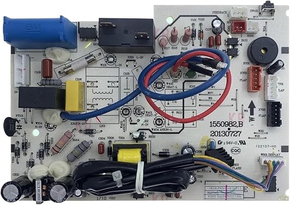 Compatible with Hisense， Air Conditioner Main Circuit Board 1550982.B PCB05-404-V02 PCB05-410-V02 PCB05-404-V02 PCB05-458-V02 PCB05-470-V02(1550982.B (A))