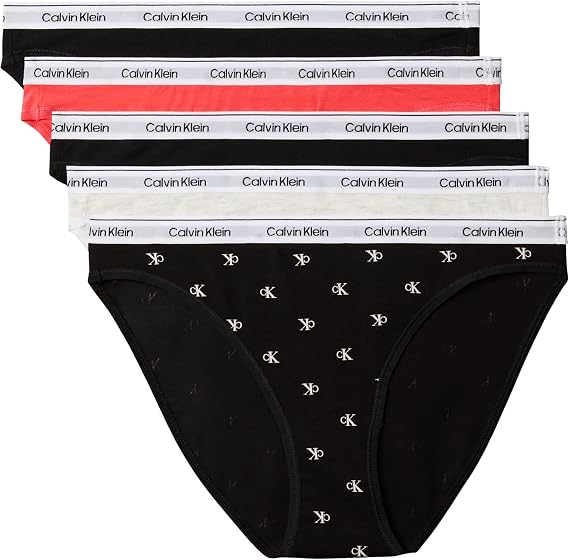 Calvin Klein 5 PACK BIKINI (LOW-RISE) İç Giyim Kadın