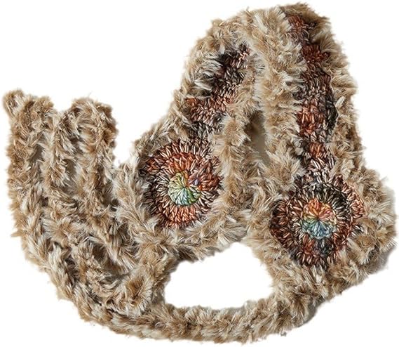 earmuffs warm ear covers plush knit earmuffs furry ear warmer ear protection y2k windproof foldable cold weather women khaki