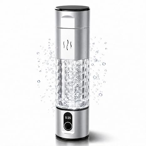 Hydrogen-3 Pro Original Hydrogen Water Generator 250 ml PEM Membrane (Silver)