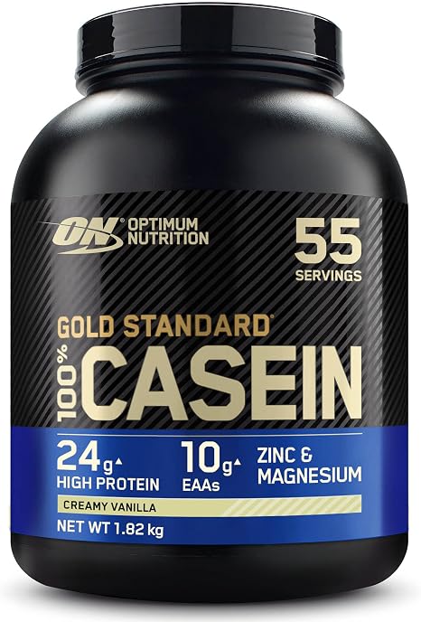 Optimum Nutrition Gold Standard 100% Casein Proteinpulver Geschmack Creamy Vanilla 1.82 kg 55 Portionen
