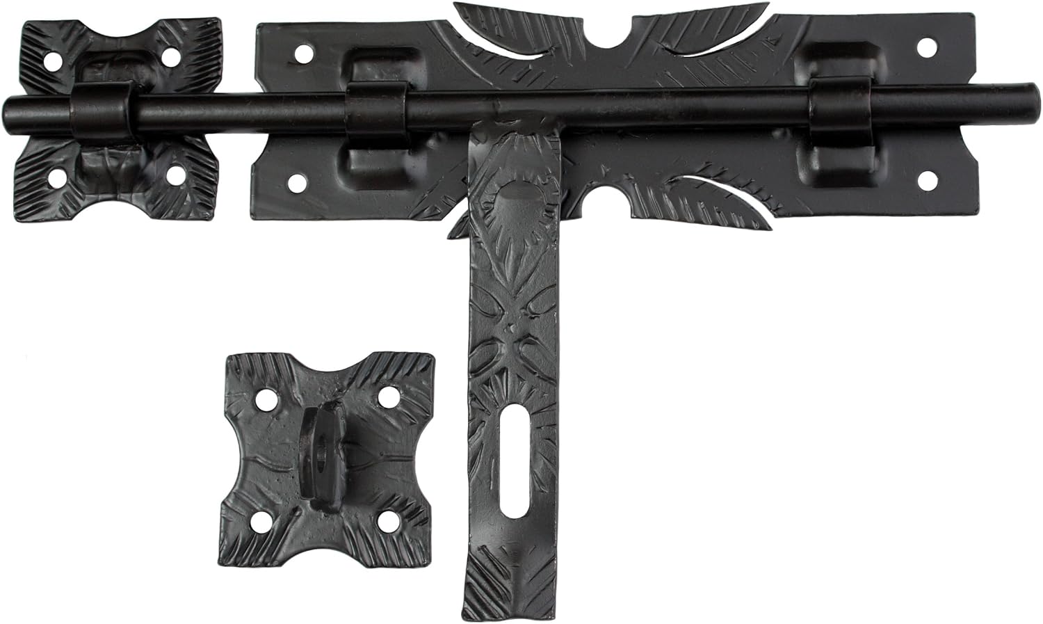 Door Bolt 335/14 Black Wrought Iron