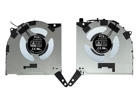 CPU + GPU Cooler Set Compatible with Lenovo Legion DFSCL12E16486Q, DFSCL12E06486Q, BAPA0810R2HY002, BAPA0810R2HY001, Model 12V 1A, Legion 5 15IAH7H, 5 15IAH7H, 5 Pro 16AR. HH7H