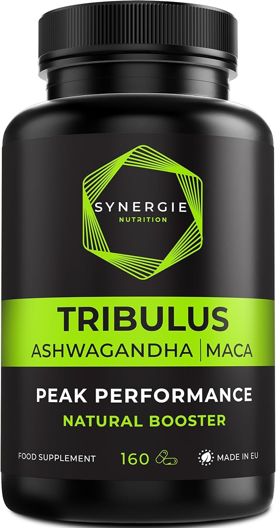 Tribulus Terrestris 90%+ Saponins, Ashwagandha, Black Maca - Extracts