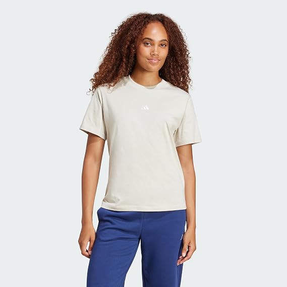 Adidas Essentials Small Logo T-Shirt Women's Short Sleeve T-Shirt