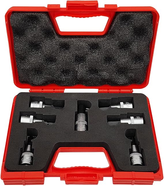 İZELTAŞ 1/2'' Lokmalı Allen Uç Takımı 7 Parça