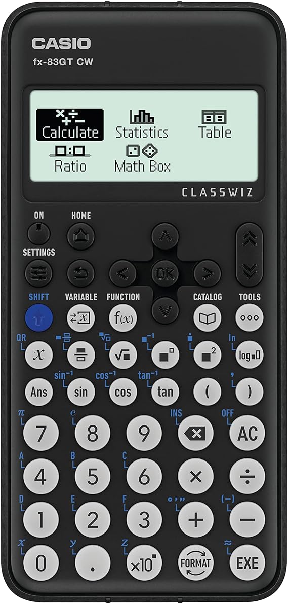 Casio fx-83GTCW Scientific Calculator - Black