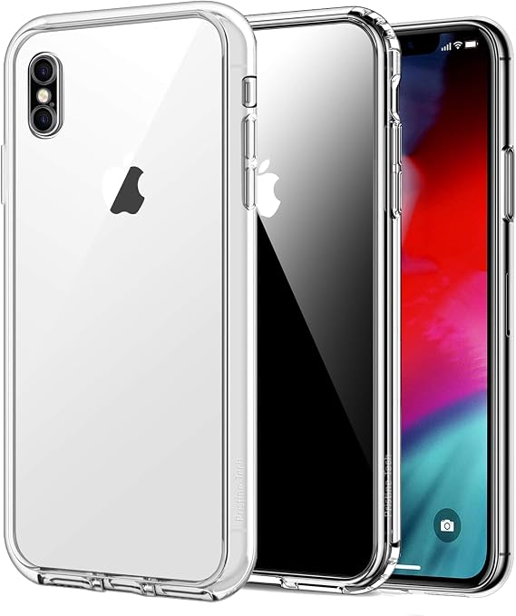 Crystal Clear Case for iPhone XS Max [Silicone Case] [100% Transparent] [Ultra Thin] Clear Mobile Phone Case for iPhone XS Max