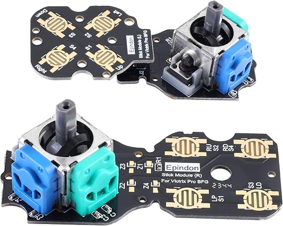 Epindon Hall Effect Stick Module Replacement Compatible with Victrix Pro BFG Wireless Controllers | Both PS5 & Xbox Version | 2-PACK 80G