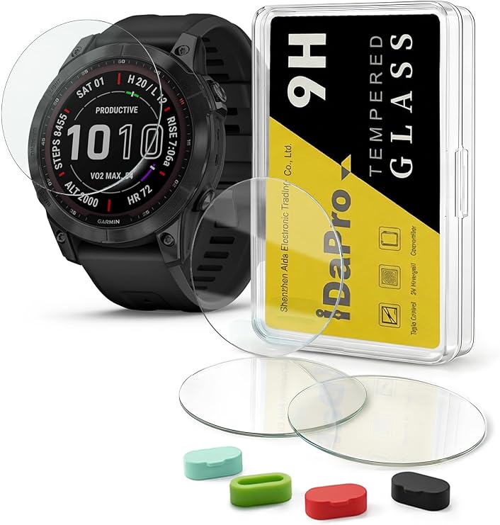 iDaPro Screen Protector for Garmin Fenix 7 Solar/Sapphire Solar