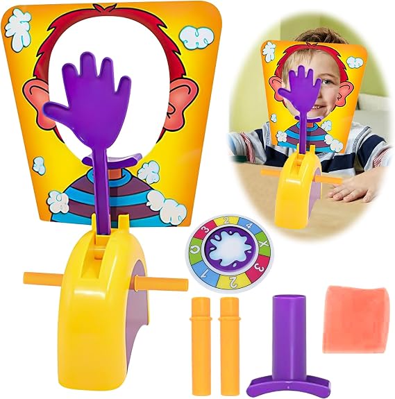 Pie Face Game, Party Fun Cake Cream Pieface Family Party Fun Play