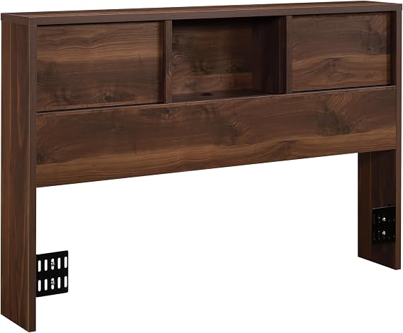 Sauder Harvey Park Engineered Wood Full/Queen Headboard in Grand Walnut