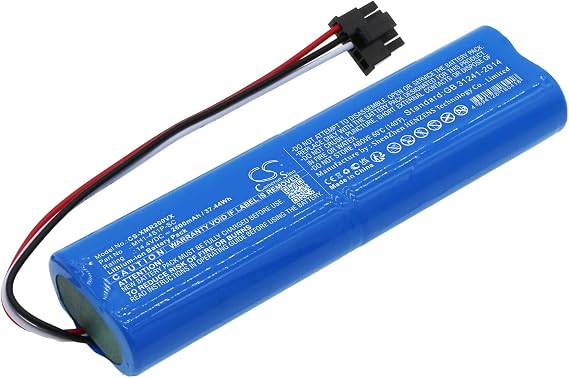 交換用バッテリー XIA0M1 VIOMI V2 Pro、VIOMI V3、VIOMI V-RVCLM26B、V-RVCLMB21B、VXVC01-JG、部品番号:INR18650 MH1-4S1P-SC、MH1-4S1P-SC、STYJ02YM、2600mAh