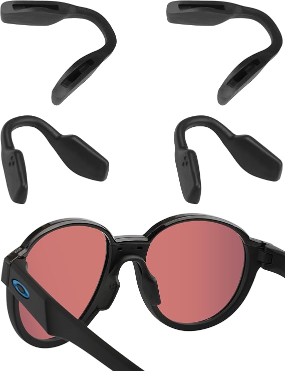 Acefrog Upgraded Nose Pads for Oakley Metalink OX8153, Miter OX8154, Cogswell OX8157, Activate Eyeglass Push-in Nose Piece
