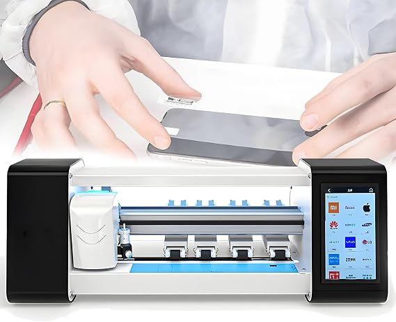 Smart Screen Protector Cutting Machine | Multi-Functional Hydrogel Film Cutting Machine With 5.5-Inch Touchscreen, Supports Wi-Fi Connectivity, Suitable For Mobile Phones And Tablets