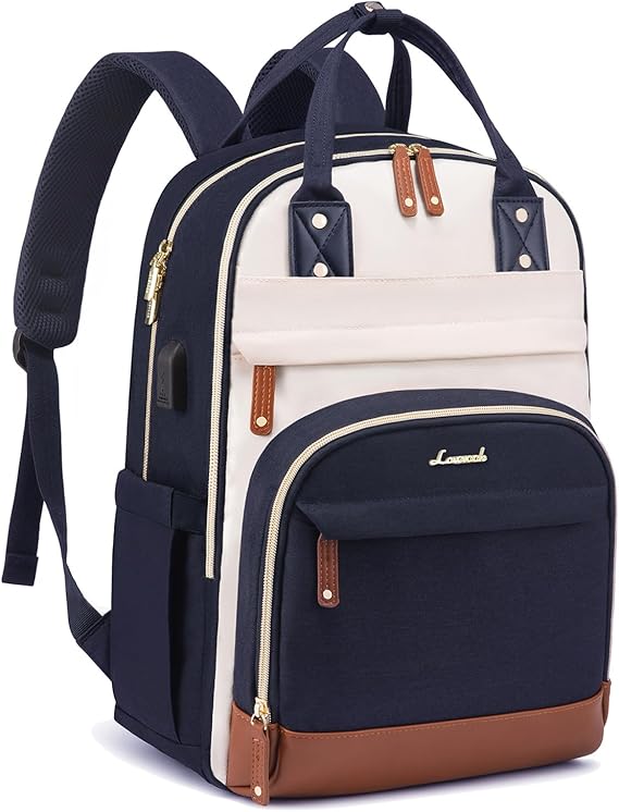 LOVEVOOK Laptop Backpack for Women, Waterproof 15.6 inch Work Bag Womens
