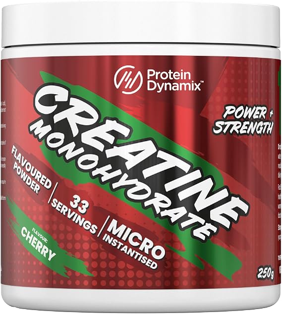 Protein Dynamix • Creatine Monohydrate Powder Cherry 250g • 38 Serv