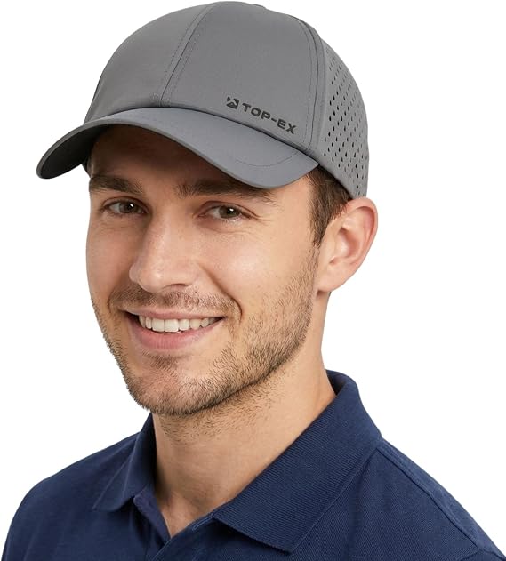 TOP-EX UVCoolix Cooling Baseball Cap Men's UPF 50+ Breathable 96631_Dark