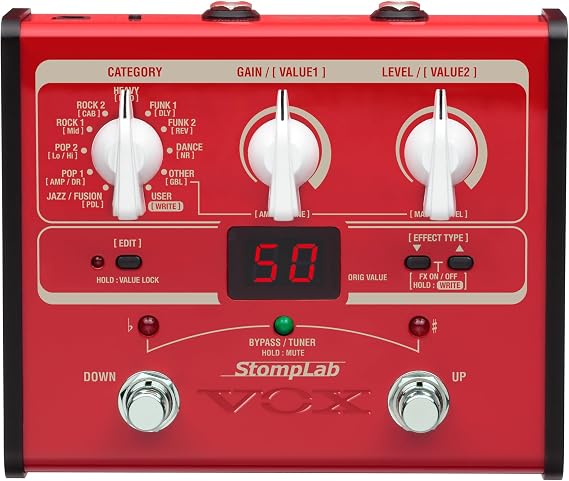 VOX SL1B 1B Amplifier Multi Effect Bass Stomplab Pedal