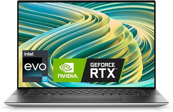 Dell XPS 15 9530 15.6" OLED 3.5K 400-Nit Touchscreen Laptop, 13th Gen Intel EVO i7-13700H Processor, 16GB RAM, 1TB SSD, NVIDIA RTX 4060, Windows 11, Silver