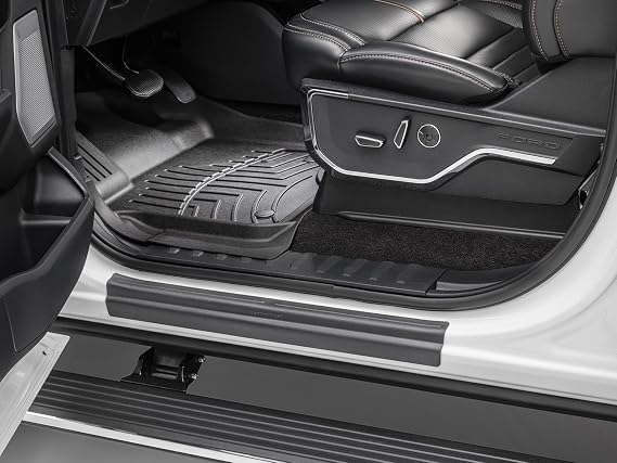WeatherTech SillProtector - Custom Fit Impact Resistant Auto Door Sill Protection for Toyota RAV4 Hybrid, RAV4 Prime, RAV4-4 Door Set- ST001K1, Black