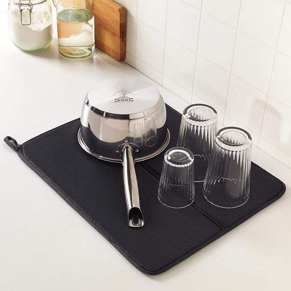 Ikea NyskÖljd 44x36 Cm Koyu Grİ BulaŞik Kurutma Pedİ ÖrtÜsÜ Koyu Grİ