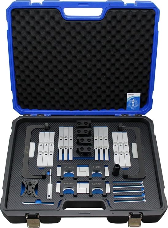 Kuntech Timing Tool Kit for Mercedes M176 M177 M178 4.0L Bi-Turbo V8, Camshaft Crankshaft Locking Set
