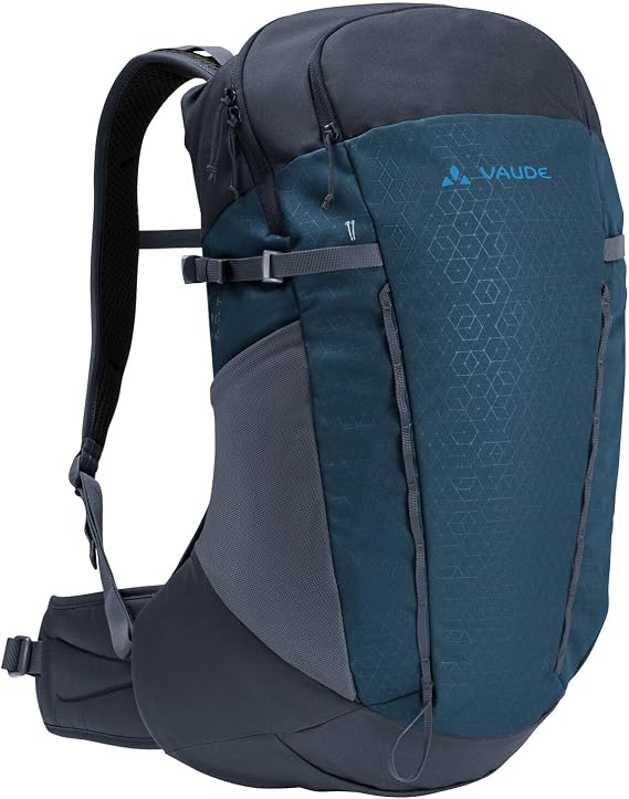 Vaude Agile Air Hiking Backpack 26 L Vented Back Baltic Sea