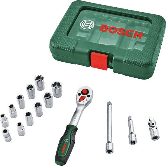 Bosch 1/4" Cırcır Seti 15 Parça