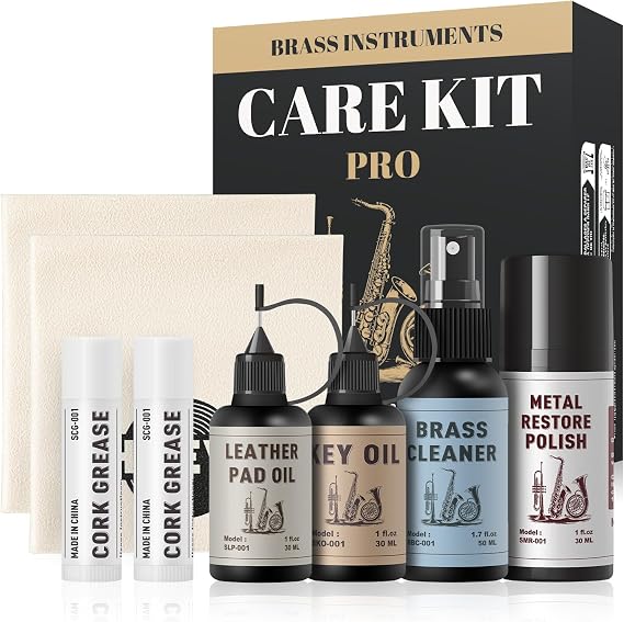 Universal Cleaning Kit for Brass Instrument & Woodwind Instrument
