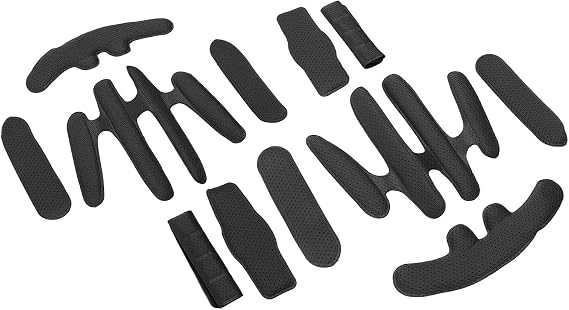 Helmet Padding Kit, 2 Sets Bike Replacement Universal Foam Pads Kit Cycling Helmet Sponge Pads Bike Helmet Lining