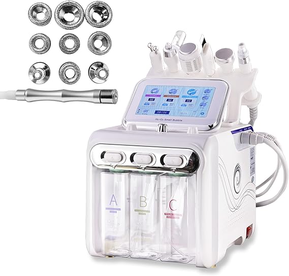 7 in 1 Hydrogen Oxygen Facial Beauty Machine with Diamond Microdermabrasion