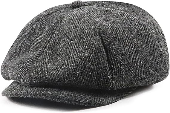 Men's Flat Cap Bakerboy Newsboy Irish Beret Cabbie Grandad Hat